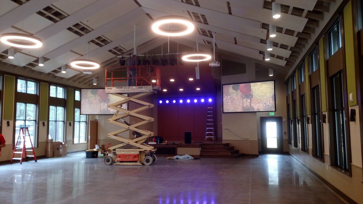 Large event space electrical