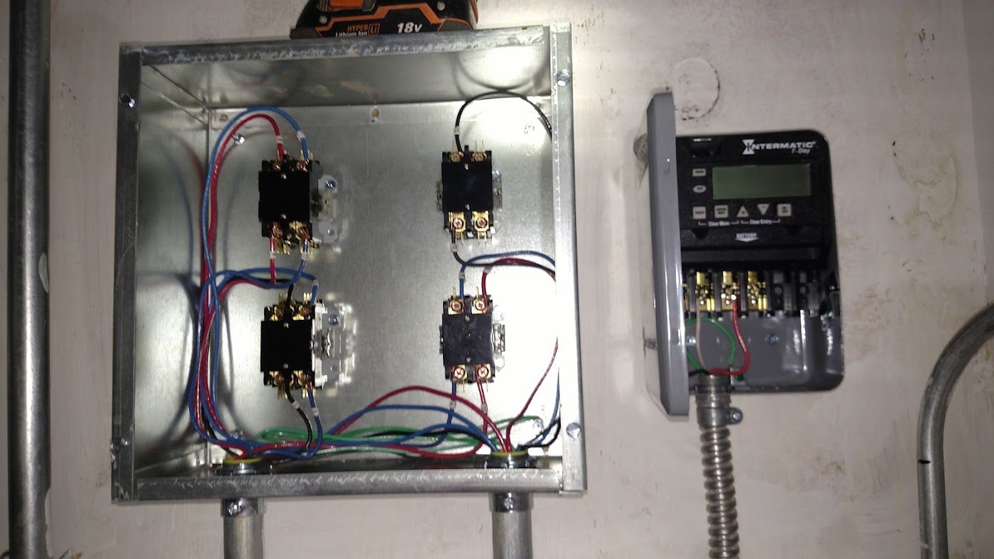 Control panel wiring